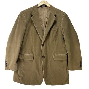 Stafford Blazer Men's 40R Brown Corduroy Sport Jacket Coat